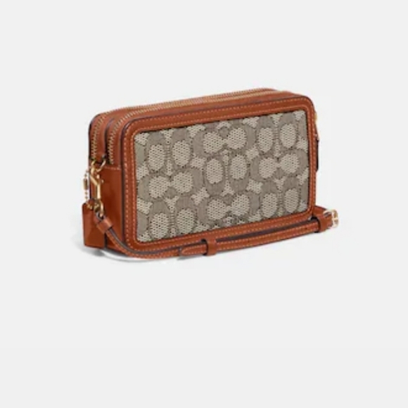 Sold NWT COACH RESERVE X Tom Wesselmann Kira Crossbody Textile Jacquard - Picture 6 of 9